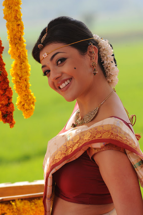 kajal agarwal saree from mrperfect movie glamour  images